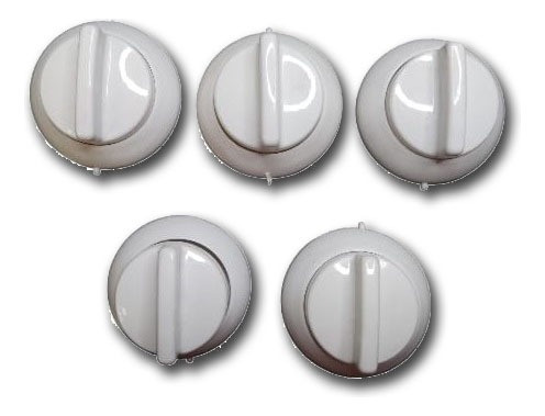 Juego De 5 Perillas  P/cocina Longvie 2000 Hlla C/largo Buje 1