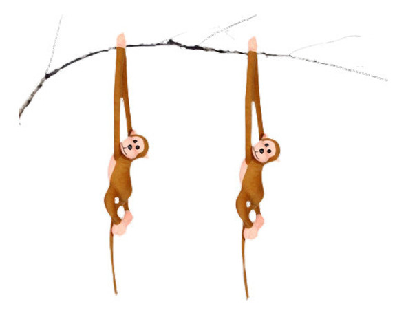 60cm Colgante Mono Brazo Largo Monos De Peluche Bebé Juguete 1