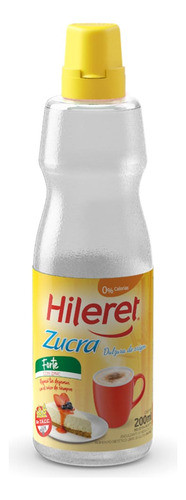 Edulcorante Hileret Zucra Liquido 200 Ml 0