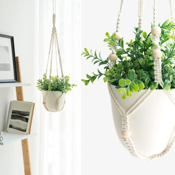 Mkono Planta Colgante Falsa Con Maceta, Plantas Colgantes, 1