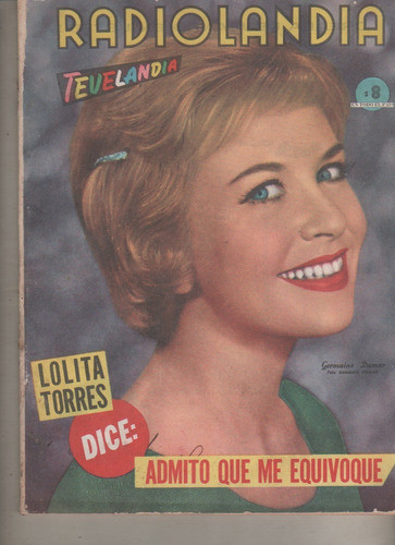 Radiolandia Nº 1708 Año 1961 - M Monroe, G Lousek, I Sareli 0