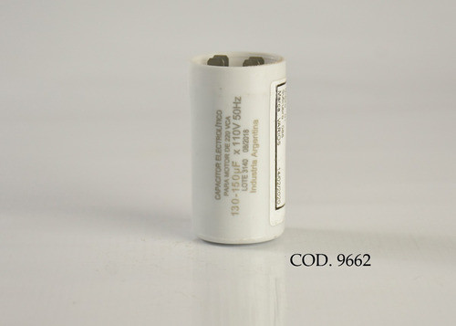 Capacitor Condensador Electrolítico Arranque 130-150 Mf 110v 1