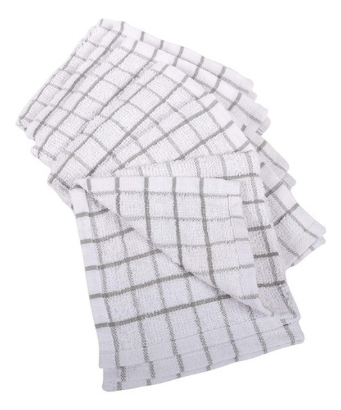 Paños De Cocina Kaf Home Pantry 100% Algodón Con Rejilla A C 1