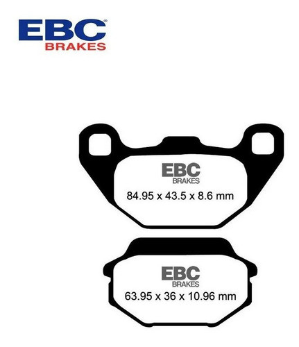 Pastillas Freno Ebc Sfa 305. Kymco Agility 200. Mca. 1