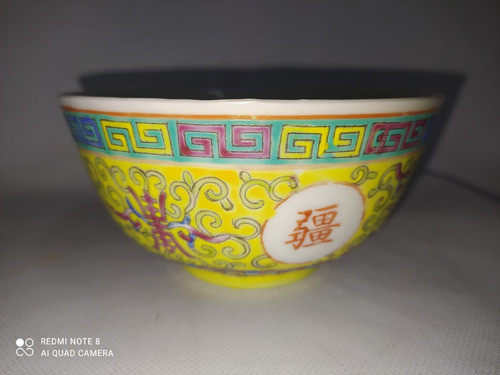 Cuenco De Cerámica Chino Usado 0