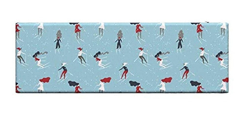 Cojin De Banco De Invierno Lunarable, Patron De Niñas Esq 1