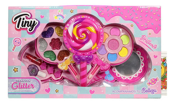 Set De Maquillaje Paleta Glitter Tiny 3229 0