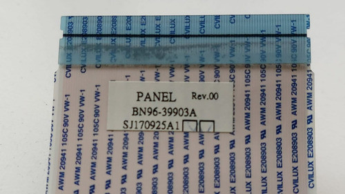 Flex Lvds Samsung Un55mu6100agcb Bn96-39903a 65cm Ik956 0