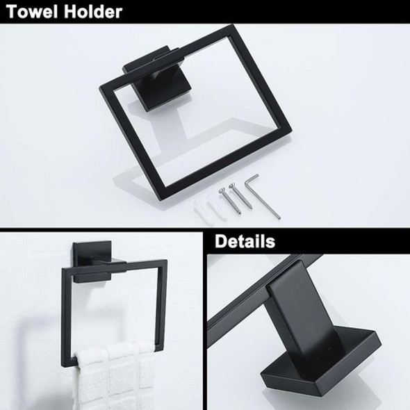 Set De 3 Accesorios Para Baño Negro Turs -8sjrf4n1 1