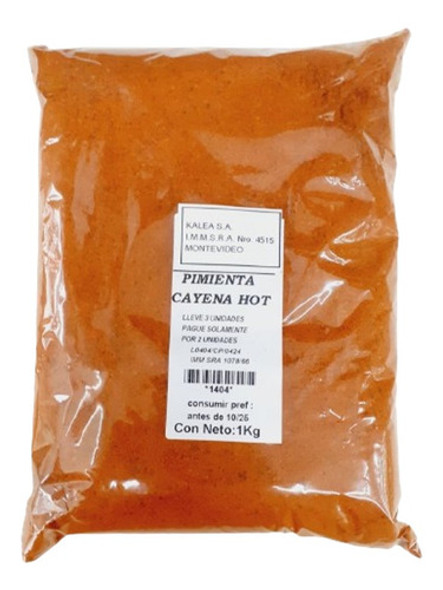 Pimienta Cayena Hot 1 Kg Lleve 3 Pague Solo 2 0