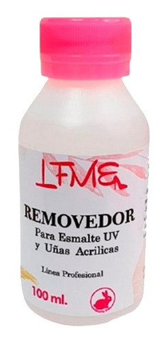 Removedor De Esmalte Semipermanente Lfme 100ml. 0