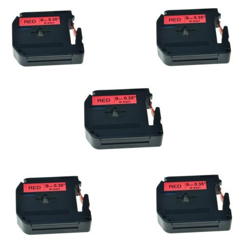 Estados Unidos 5pk Bolsa Mk-421 Mk421 Negro Sobre Rojo De La 0