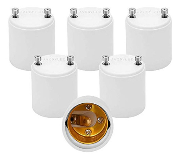 Jackyled 6paquete Gu24 A E26 Adaptador E27 Potencia Máxima 1 0 Jackyled 6paquete Gu24 A E26 Adaptador E27 Potencia Máxima 1 0