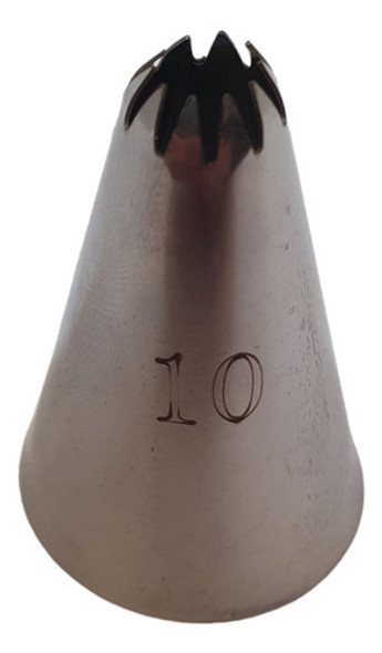 Boquilla Pico Estrella Cerrada Fina N° 10 - Doña Clara 0 Boquilla Pico Estrella Cerrada Fina N° 10 - Doña Clara 0