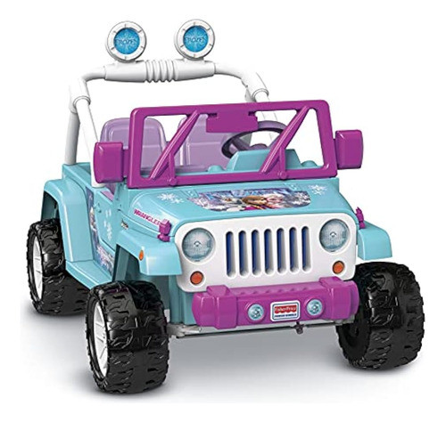 Power Wheels Disney Frozen Jeep Wrangler 0