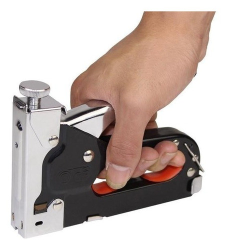 Engrampadora Metalica Tapicero Carpintero Grampas 4 A 14 Mm 1