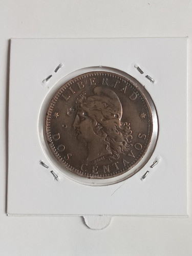 Argentina 1888. Moneda De 2 Centavos Cobre. Mb. Mira!!! 1