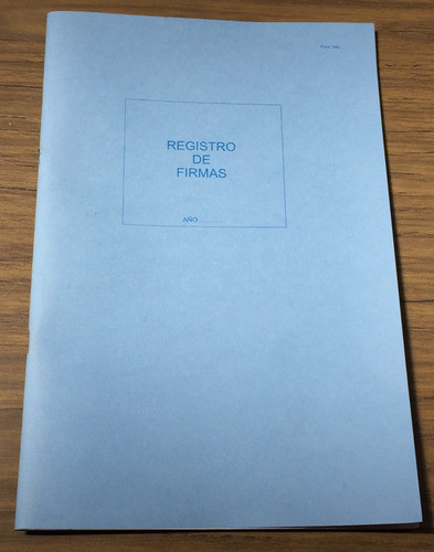 Form 840. Registro De Firma Docente Con Resumen 0