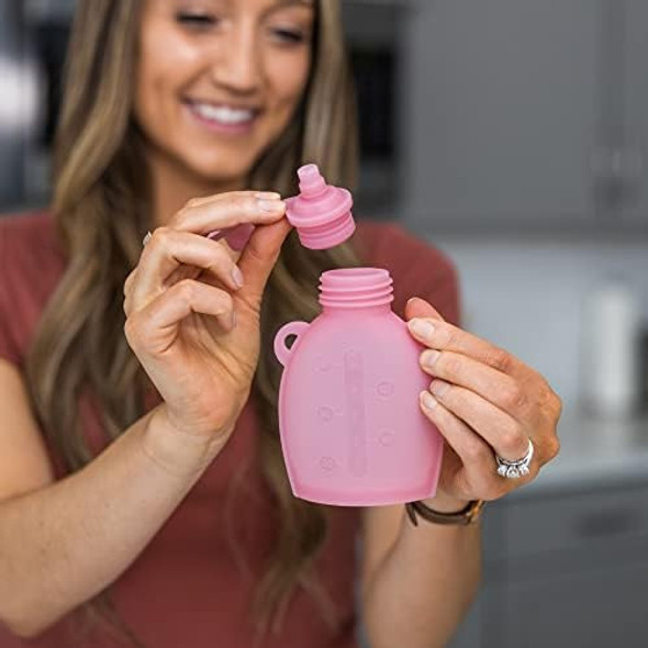 Bolsas Reutilizables Para Alimentos Para Bebés 5 Oz A Prueba 1 Bolsas Reutilizables Para Alimentos Para Bebés 5 Oz A Prueba 1