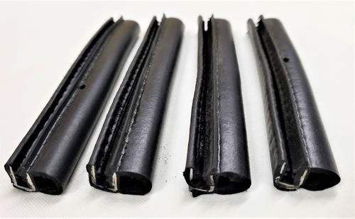Salvapuerta X Encastre De Goma 25 Cm Negro  X 4 Unidades 1