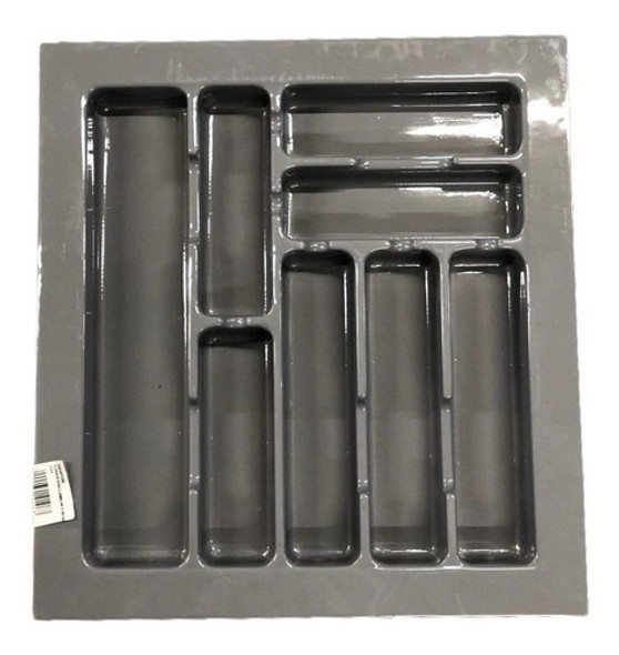 Cubiertero Organizador Pvc Gris 44x49 0
