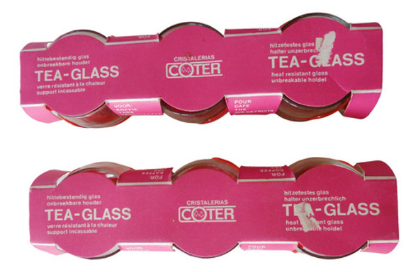 Tazas De Té O Café Coter Vintage Década Del 70 1