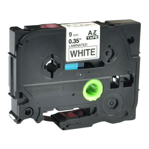 2pk Tze Tz 221 521 Etiqueta Cinta Negro Sobre Blanco / Negro 1