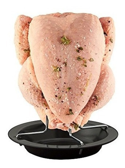 Asador De Pollo Vertical Antiadherente Hic Con Bandeja De Go 1 Asador De Pollo Vertical Antiadherente Hic Con Bandeja De Go 1