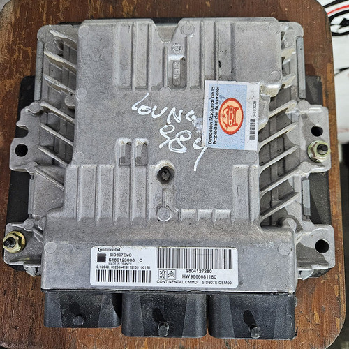 Ecu - Computadora Citroen C4 Lounge  Sid807evo 1