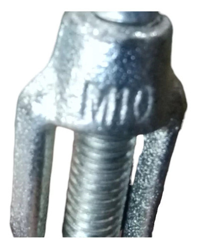 Tensor Ojo Gancho Cable Acero Galvanizado 10mm 3/8 1