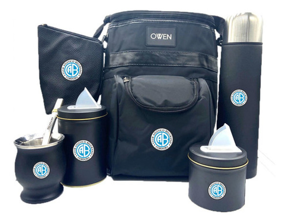 Set Matero Deluxe Con Mate De Acero Belgrano De Cordoba 0