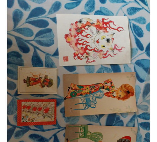 Lote Postales Muñeca Beni Y Frutillitas 0