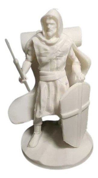 Caballero Templario Viajero, En Escala 1/16, Color Blanco 0 Caballero Templario Viajero, En Escala 1/16, Color Blanco 0