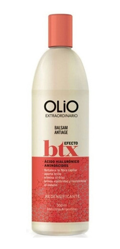 Kit Shampoo + Acondicionador Efecto Botox Cabello Alisado Olio Extraordinario X 350ml 1