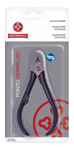 Alicate De Cutícula Mundial Mango Negro 171pv Pr 0