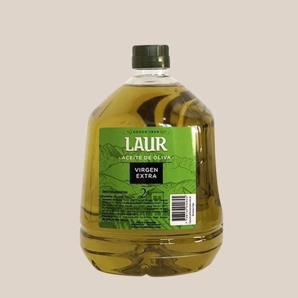 Aceite De Oliva Original Laur 2 Lts Bidón Pack X2 U Navidad 1