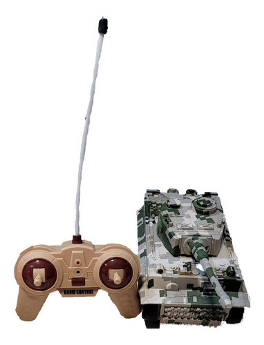 Tanque Militar Radio Control 1:32 Luz Sonido Jretro 1