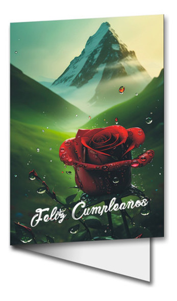 Pack 2 Hermosas Tarjeta De Feliz Cumpleaños Adultos Jóvenes 0