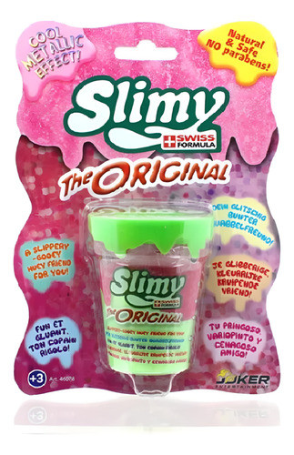 Slimy Slime The Original 80gr Efecto Metalico Verde 0