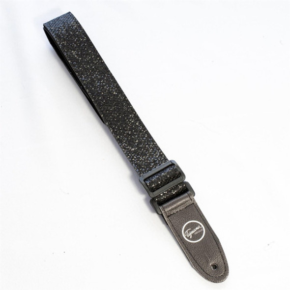 Correa Ukelele Cinta Glitter Negro Tijuana Glitter N 0