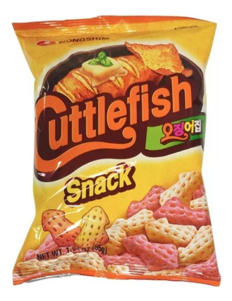 Snack Sabor A Calamar  - Cuttlefish - 55 Grs. Origen Corea. 0