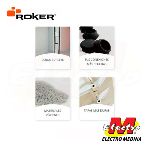 Tablero Estanco 24 Din Prd 552/1 Roker Electro Medina 1