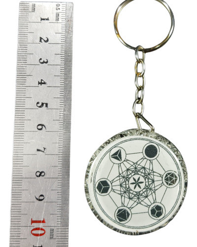 Orgonita Llavero Circular 6 Elementos 1