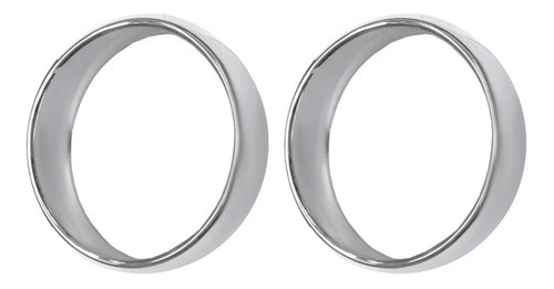 Juego Kit Aros Opticas Cromados Fiat 600 (x2) 1
