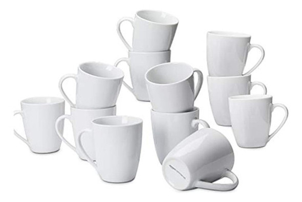 Amazoncommercial Porcelana De 12 Piezas, 12 Oz. Coffee Mug S 0