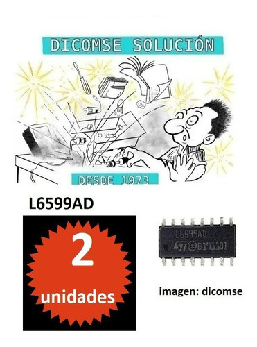 L6599ad L6599 6599ad 6599 X 2 Unidades So16 0