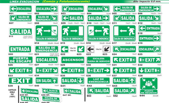 Cartel Prohibido Estacionar Plástico Alto Impacto 30x40 Cm 1