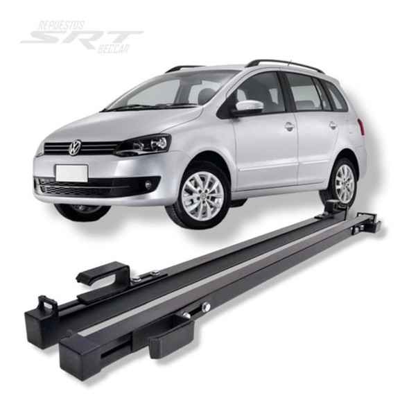 Barra Porta Equipaje Vw Suran Con Barras Caño Cuadrado 0