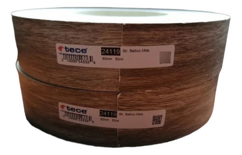 Tapacanto De Melamina Báltico De 50 Mm X 50 Mt Con Pegamento 0