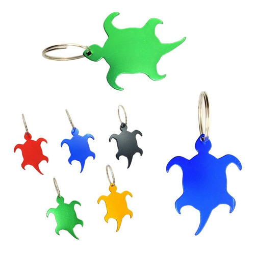 Destapador Llavero X 10 Tortuga Souvenirs Abridor Metal 0